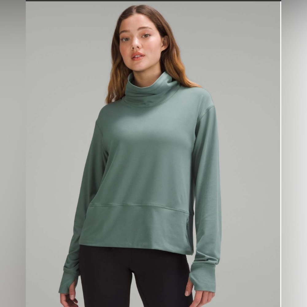 Lululemon Ready to Rulu Pullover - Excellent condition 
Medium Forest